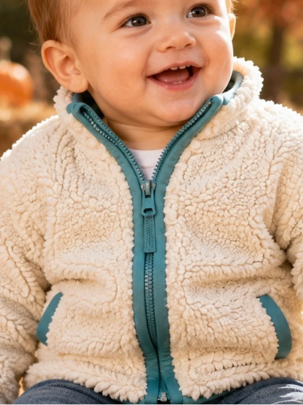 Cat & Jack Sherpa Fleece Jacket NWT Toddler Boys Full Zip Cozy
